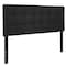 Flash Furniture Full Bedford, Headboard, Black Fabric HG-HB1704-F-BK-GG - alternate 6